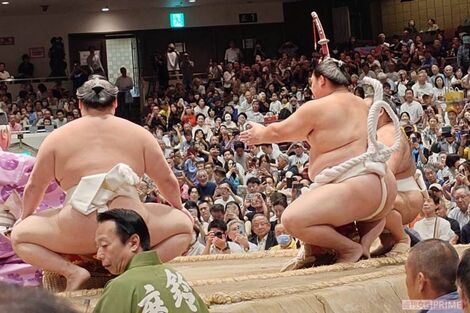 大河ドラマ『豊臣兄弟!』“本能寺の変”放送の数時間前、大相撲名古屋場所に織田信長現る!本人が語る「観戦のワケ」