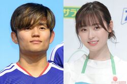 福原遥、サッカー日本代表・久保建英と結婚後初の代表戦で見せた『総額50万円超』の愛ある“観戦ファッション”