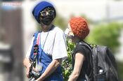 永山瑛太、今年は青い!妻・木村カエラと参加の小学校“運動会コ…