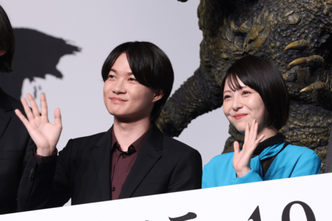 新作映画『ゴジラ-0.0』神木隆之介・浜辺美波続投、予告映像に映り込んだアメリカ「自由の女神」期待に拍車