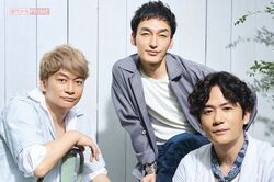 稲垣吾郎・草なぎ剛・香取慎吾の『新しい地図』主演映画は“4コマ漫画”の世界観?「ファンミーティングを続けたい」10周年にかける意気込みも